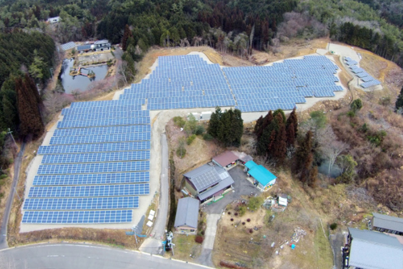 Kamo District, Japan 1MW photovoltaic power station