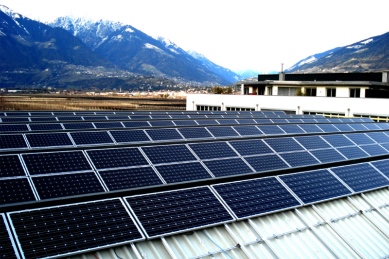 40KW photovoltaic power station in Bergamo, Italy