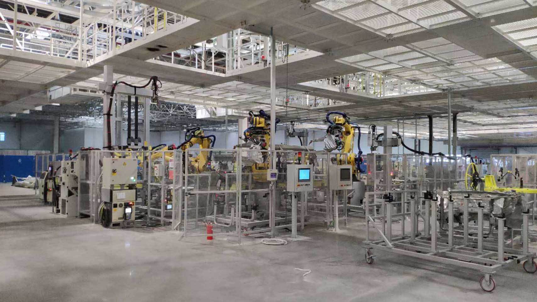 Welding production line Welding production line