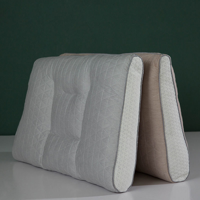 Ecological warm soft-nap latex multi-purpose pillow