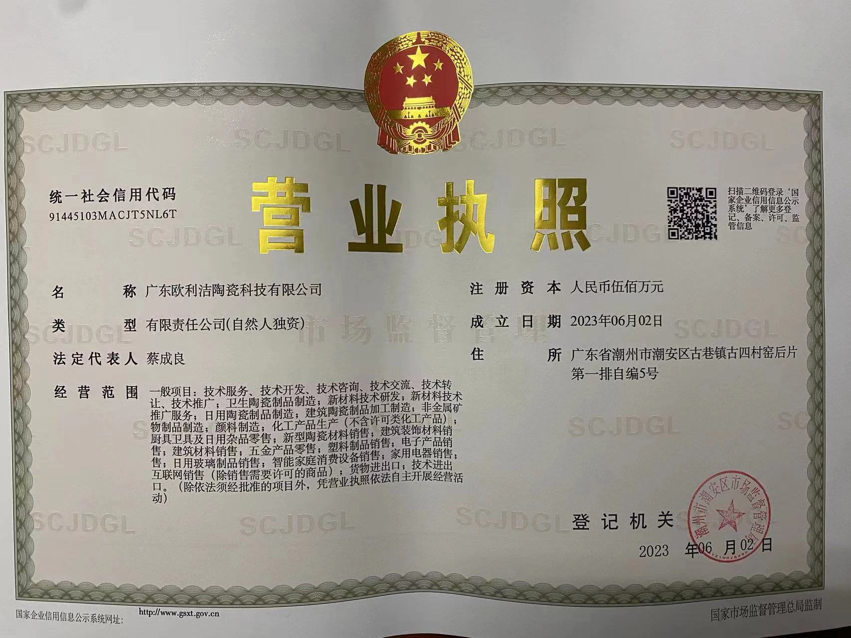 License