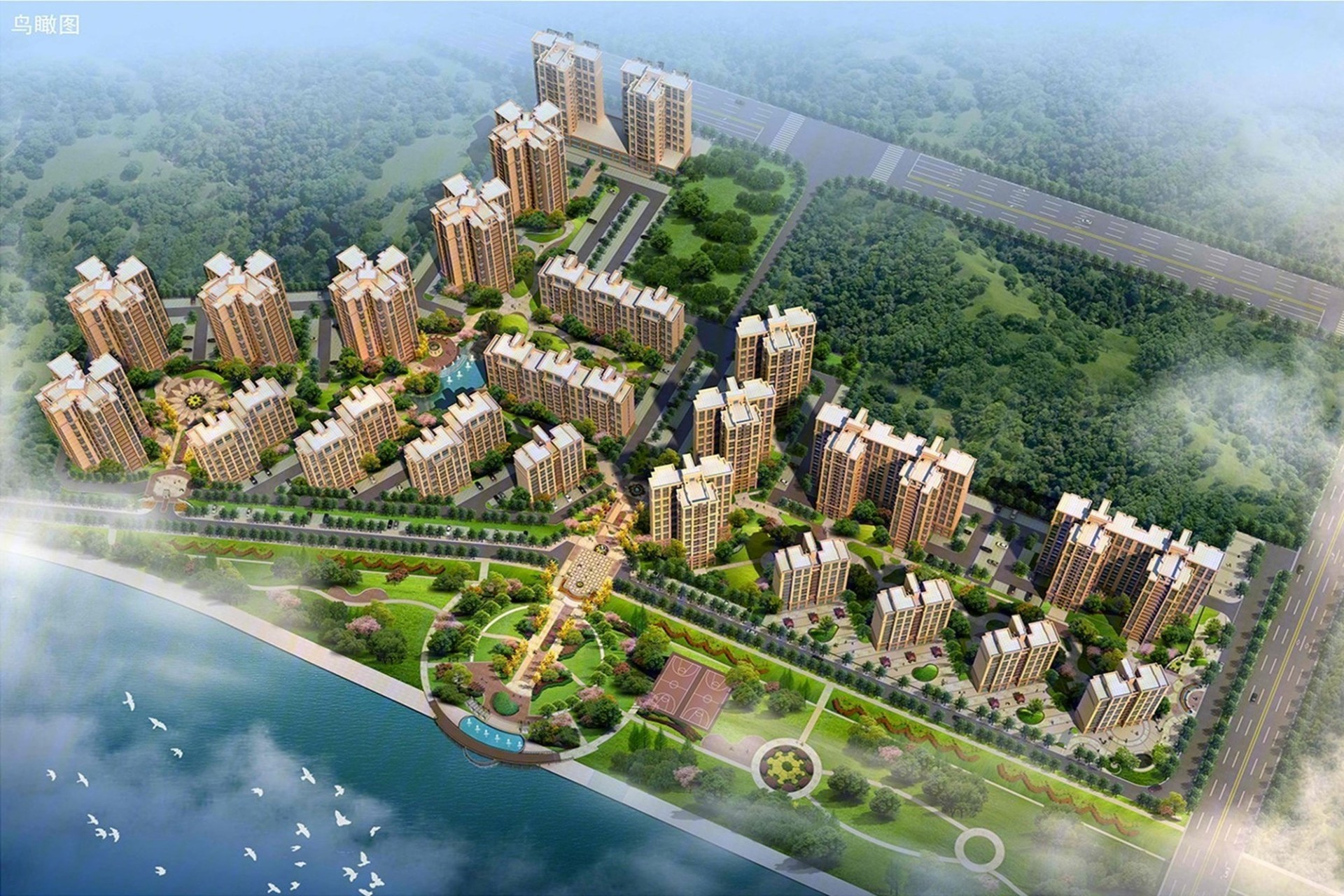 宜昌玫瑰园小区顺利运行深圳安航科技B型中光强障碍灯