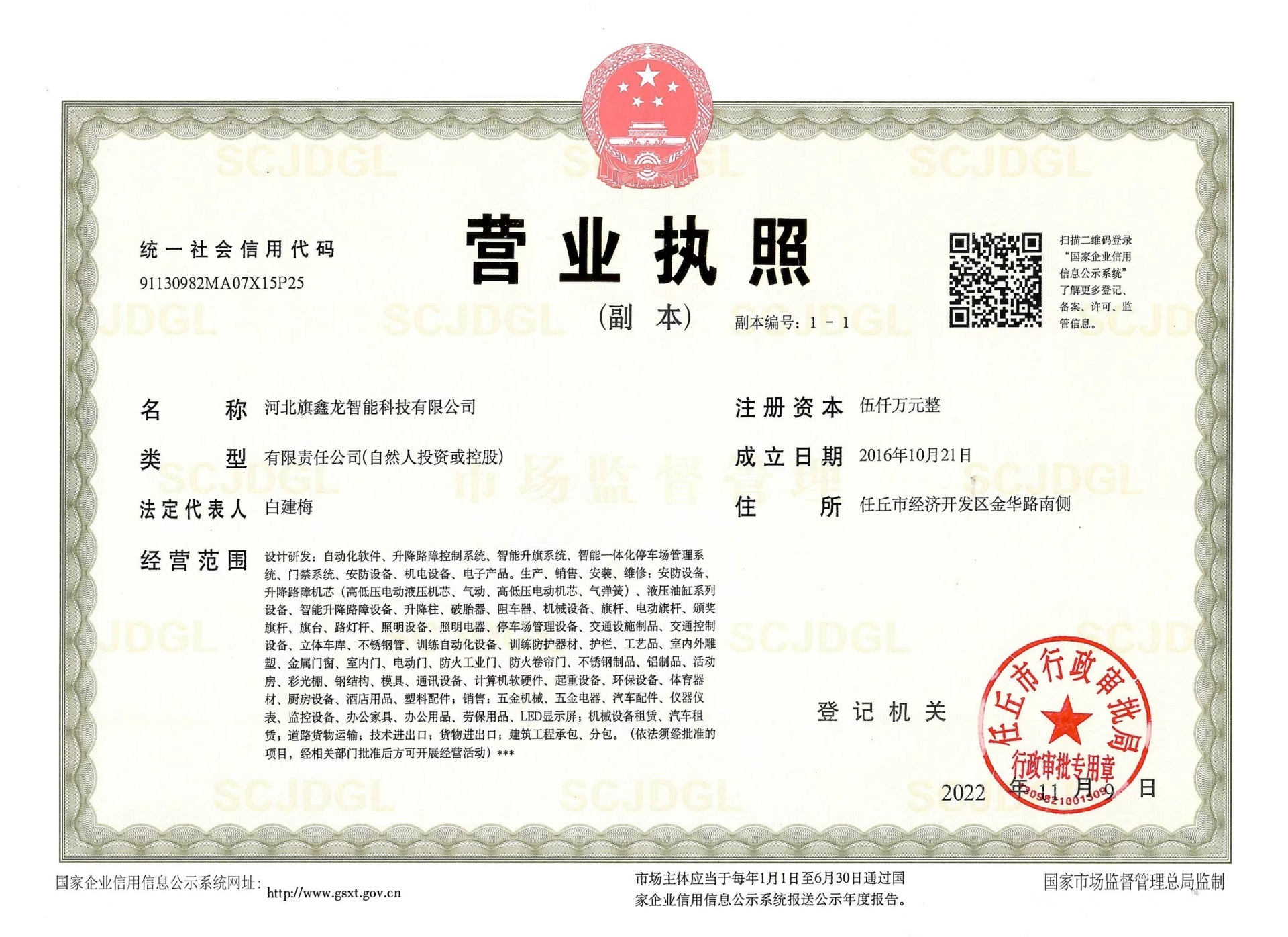 Business License