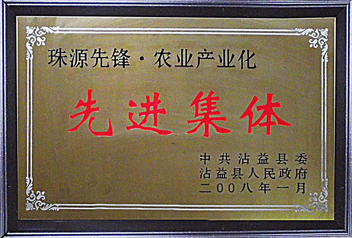 珠源先鋒.農(nóng)業(yè)產(chǎn)業(yè)化先進集體