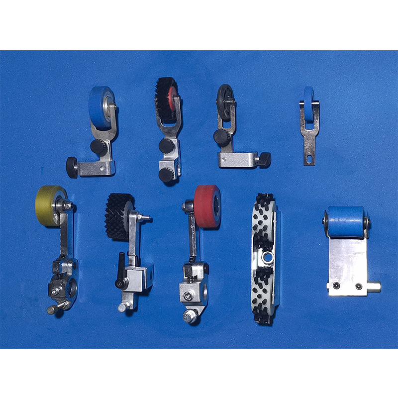 Press paper wheel and pinch wheel