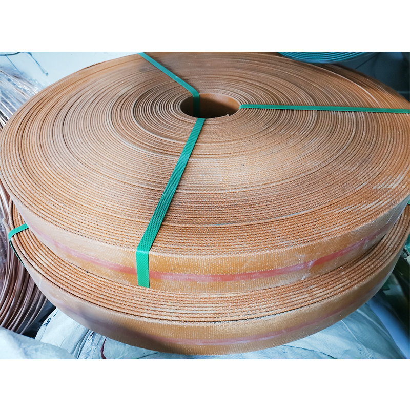 Yellow flat belt