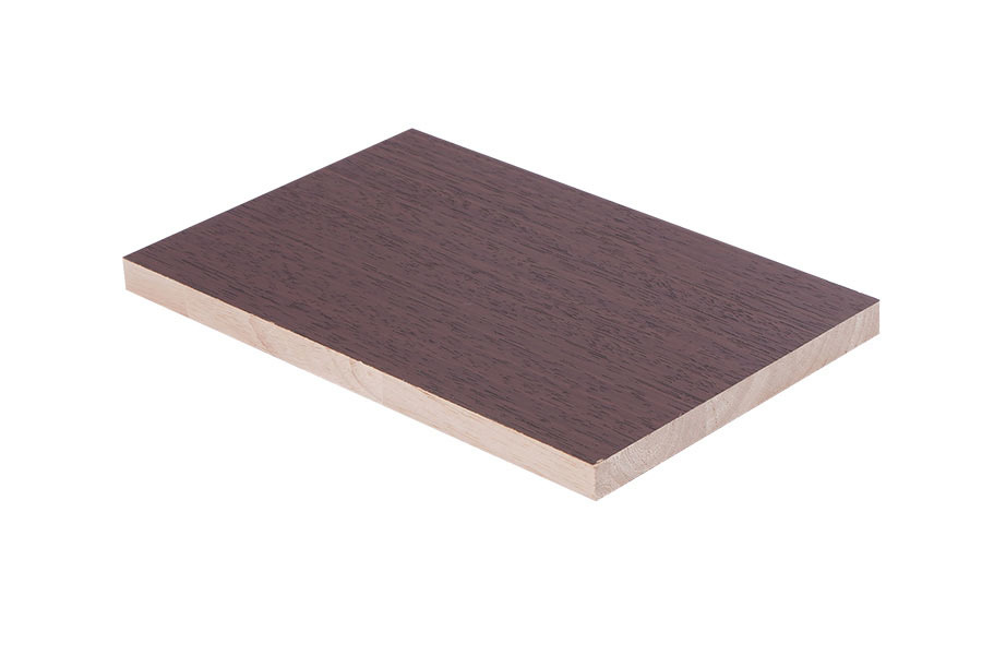 Rubber wood double adhesive PVC Italian-style brushed