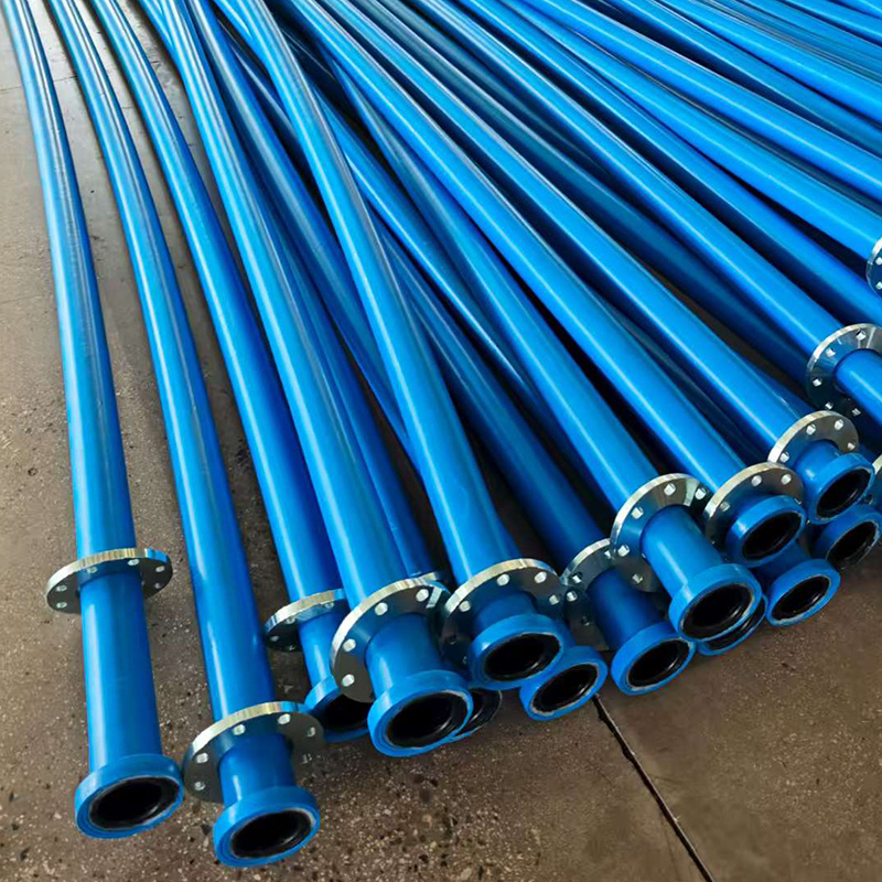 Mining steel wire mesh skeleton polyethylene (PE) composite pipe