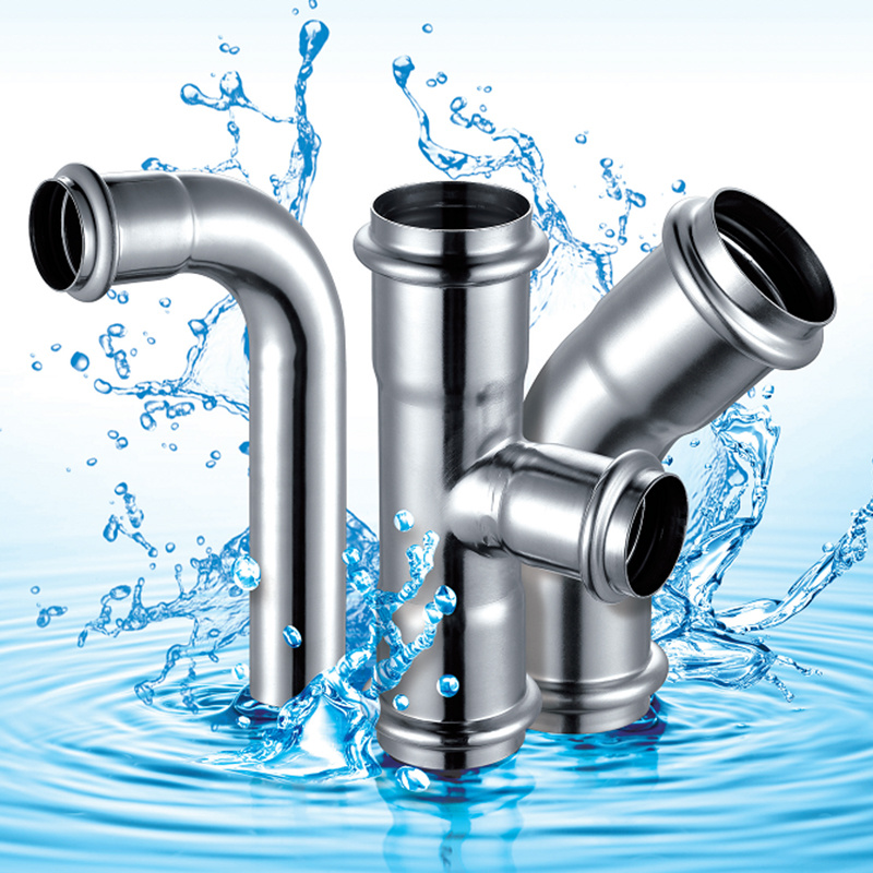 Stainless steel water supply pipe