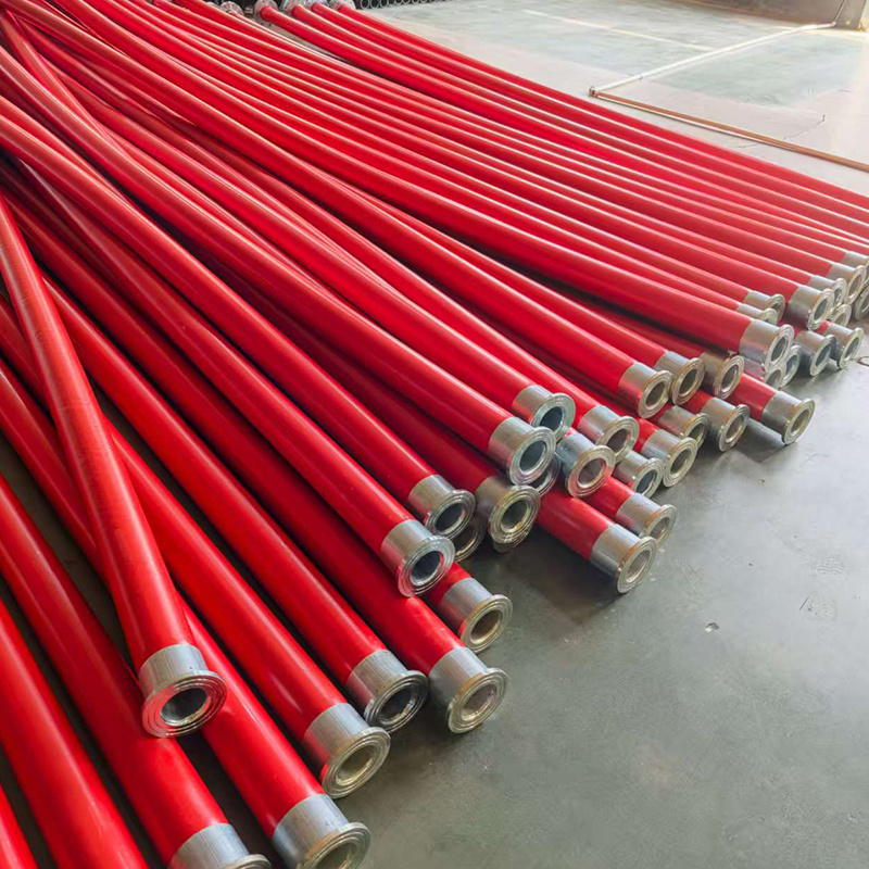 Mining steel wire mesh skeleton polyethylene (PE) composite pipe
