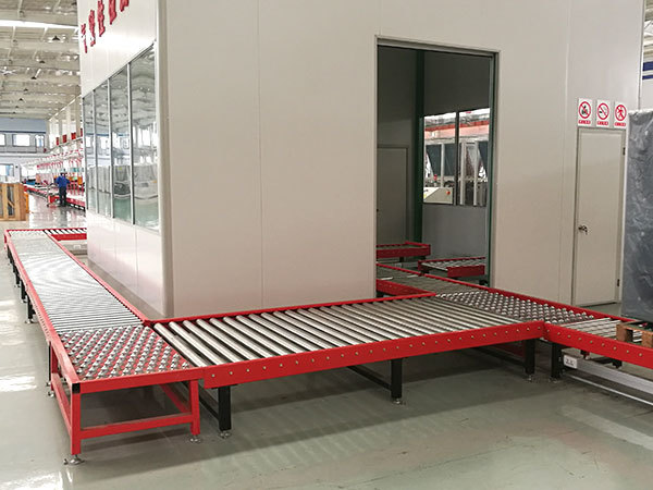 Main machine without power roller