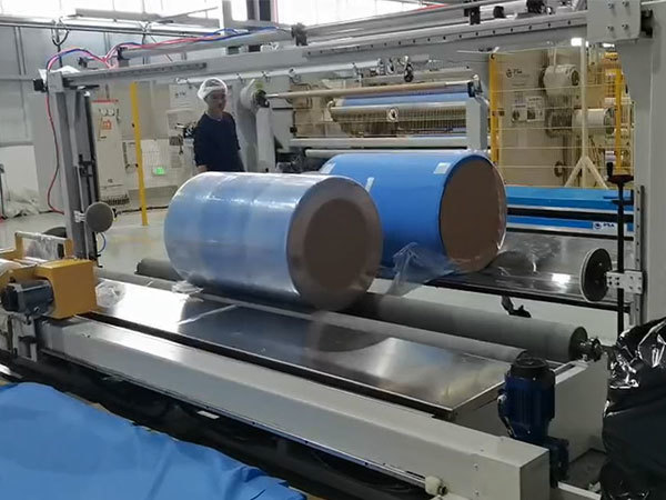 EW1600F cylindrical radial wound packaging machine
