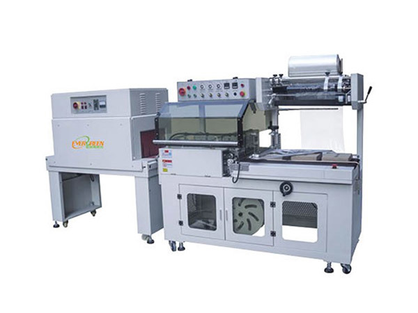 Fully automatic L -shaped seal -cut contraction packaging machine