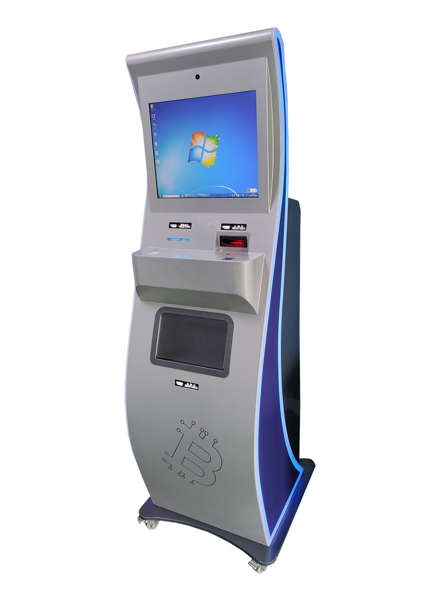 Bitcoin self-service transaction terminal