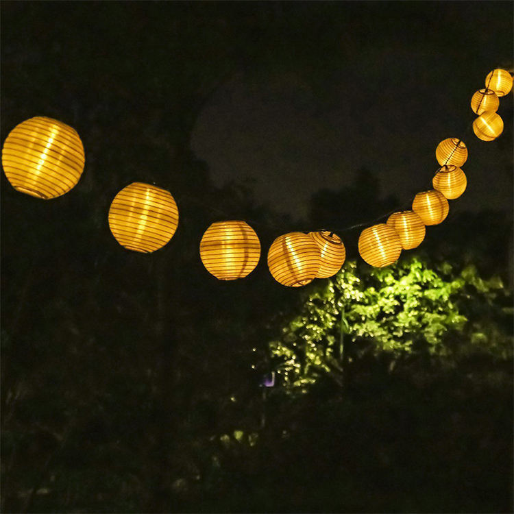 modern outdoor solar string lights led fairy lights outdoor garden tree decoration solar light waterproof