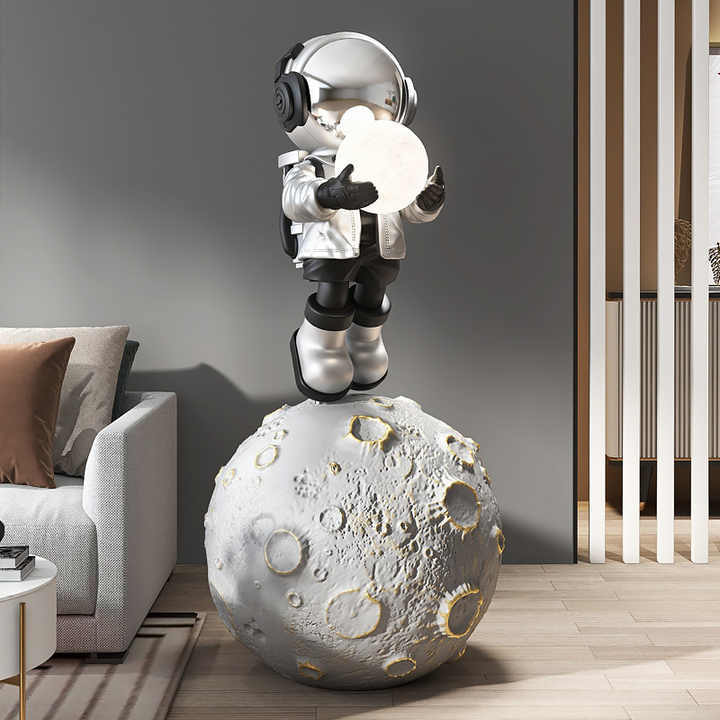 Hot Sale Resin Astronaut night light Lamp Sculptures Home Decoration
