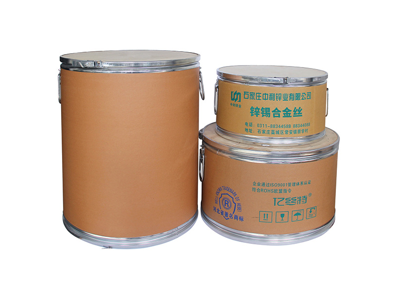 Zinc stannum alloy wire Zinc stannum alloy wire