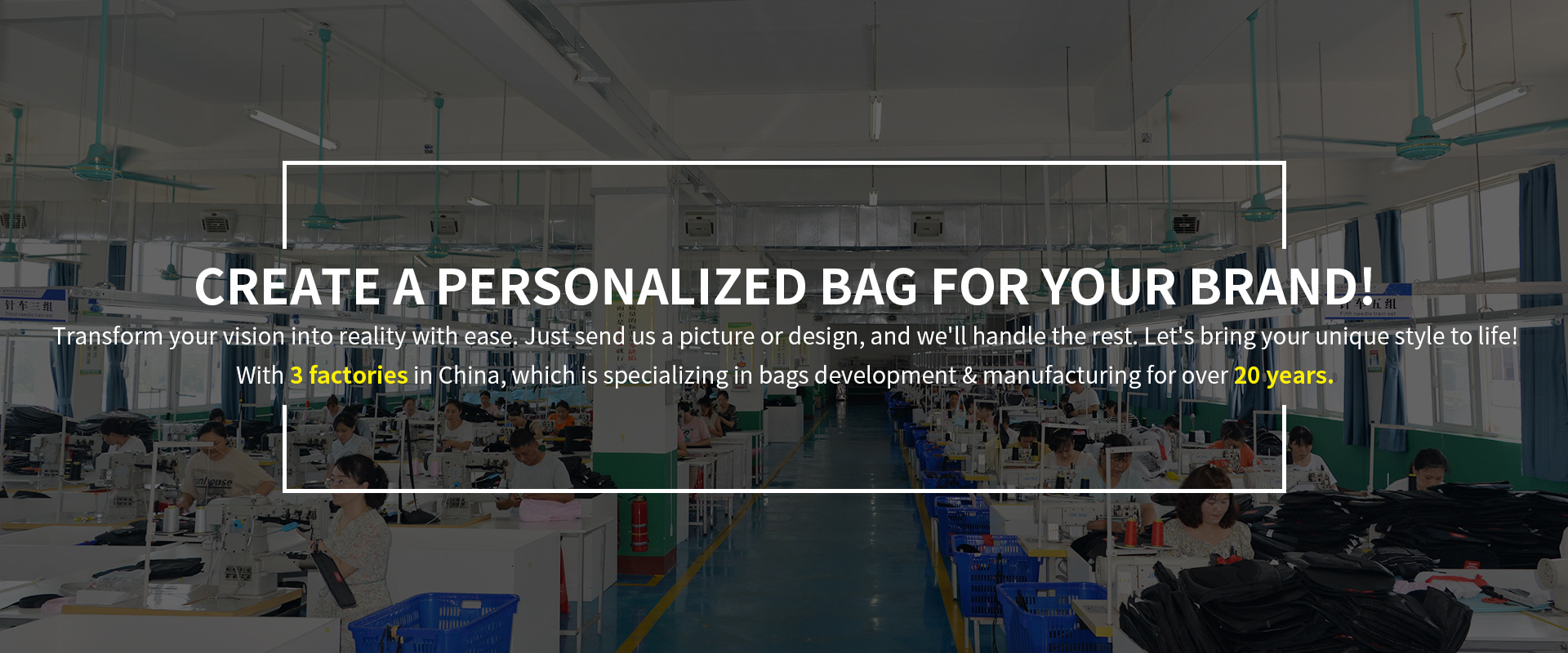 Create a Personalized Bag for Your Brand!