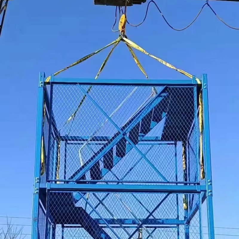 Safety ladder cage