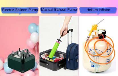 Which Balloon Pump is Right for You? Electric vs. Manual vs. Helium Inflators