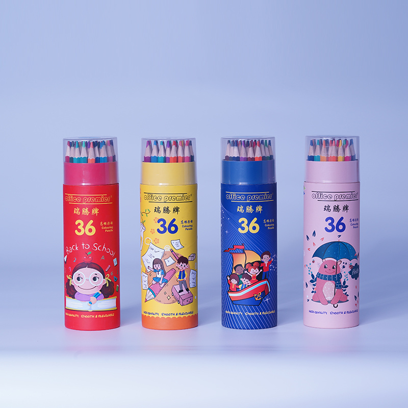 彩色铅笔-纸筒包装-6003