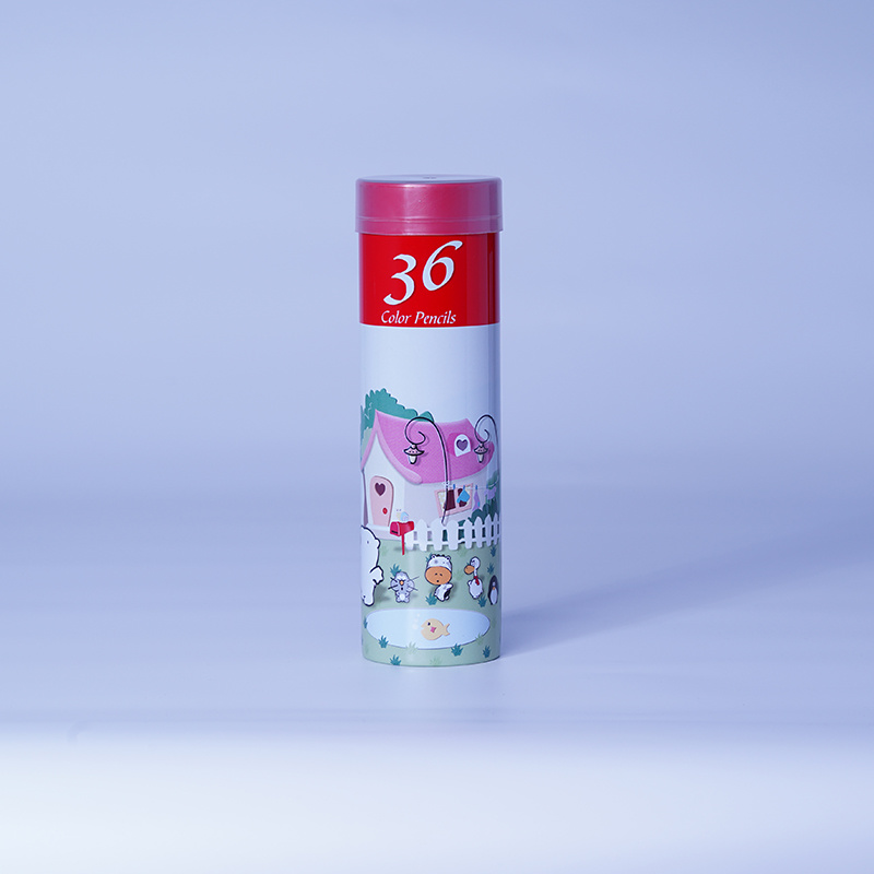 彩色铅笔-铁筒包装-MT-36