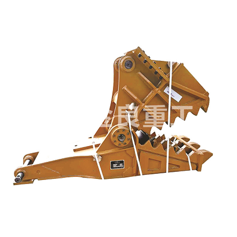 Mechanical crushing tongs