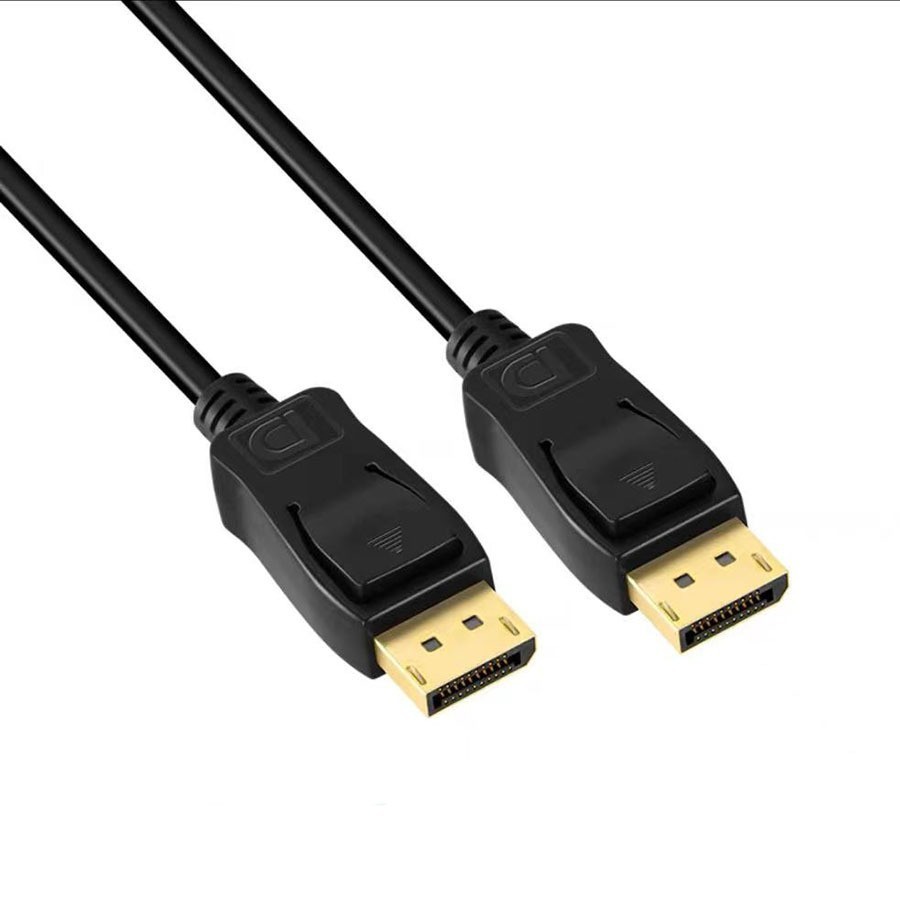 DP video cable 8K style A injection molded shell - black