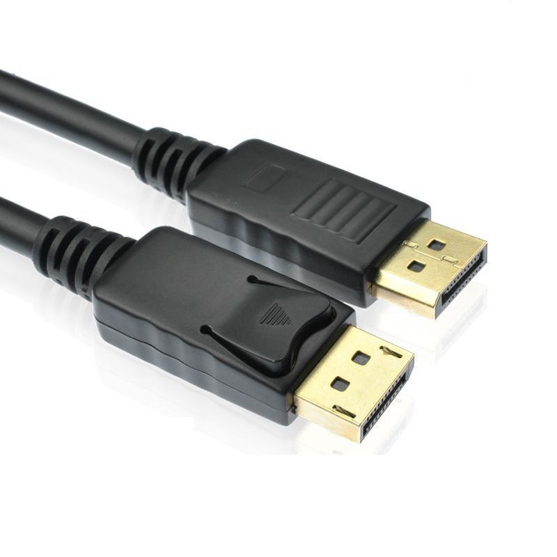 DP video cable 4K style A injection molded shell - black