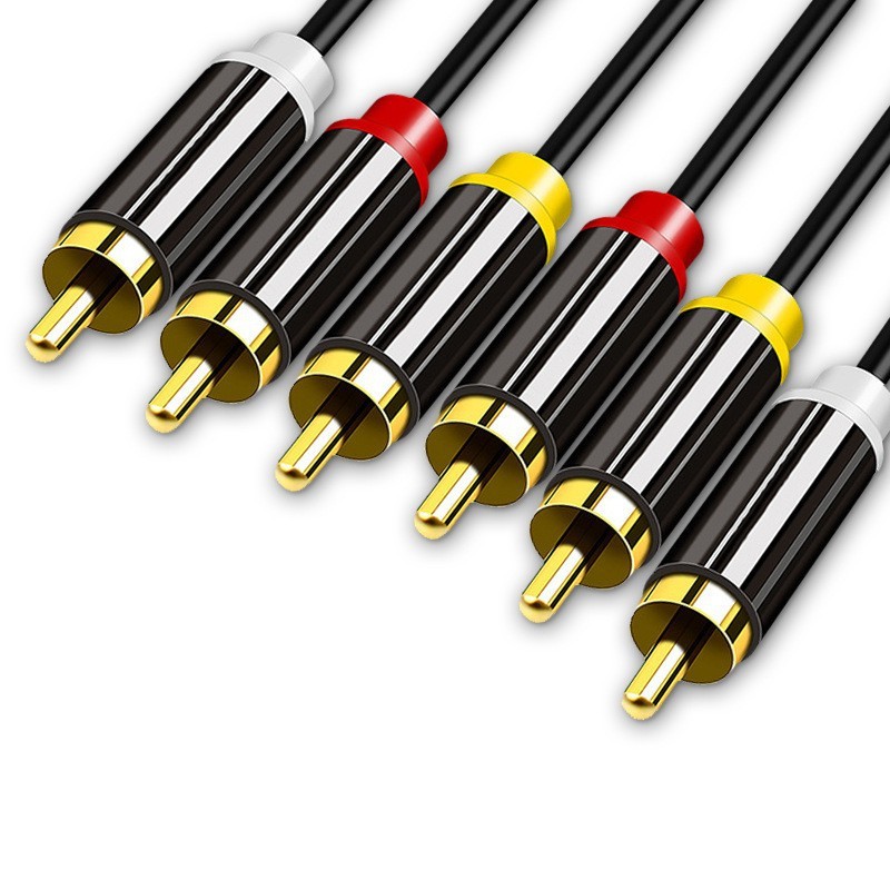 Style C aluminum alloy shell - red, white, yellow 3RCA