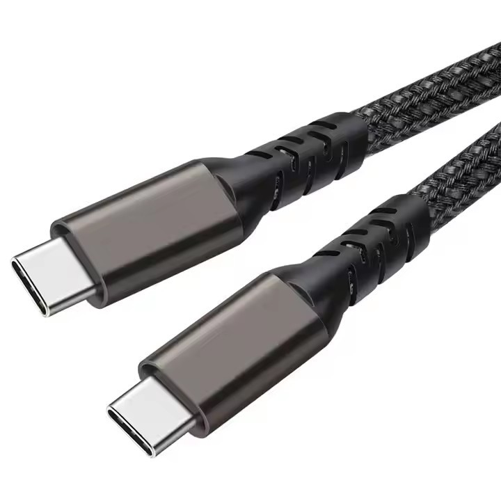 USB4 data cable compatible with Thunderbolt 4 Type C dual-end 8K projection cable 40Gbps transmission PD240W fast charging cable