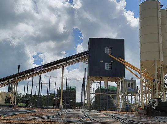 The development of dry mortar production line