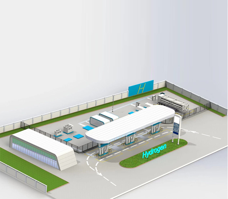 Integrated Hydrogen Refueling Stations