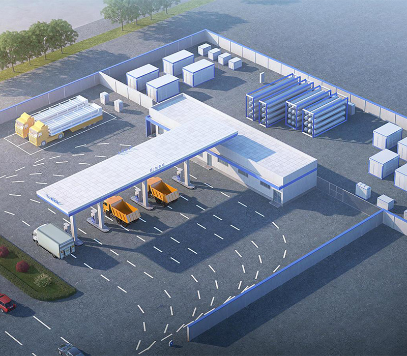 Integrated Hydrogen Refueling Stations