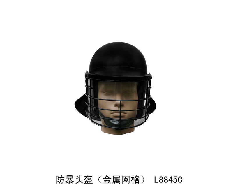 Cascos de disturbios L8845C (malla metálica)