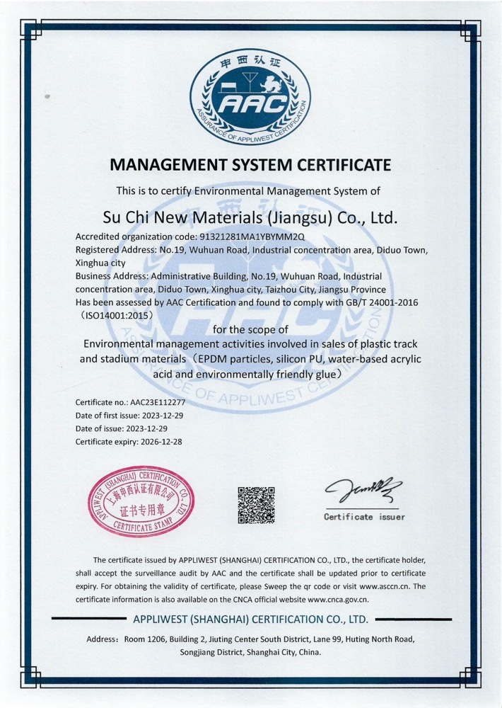 Environmental Management System Certification Environmental Management System Certification