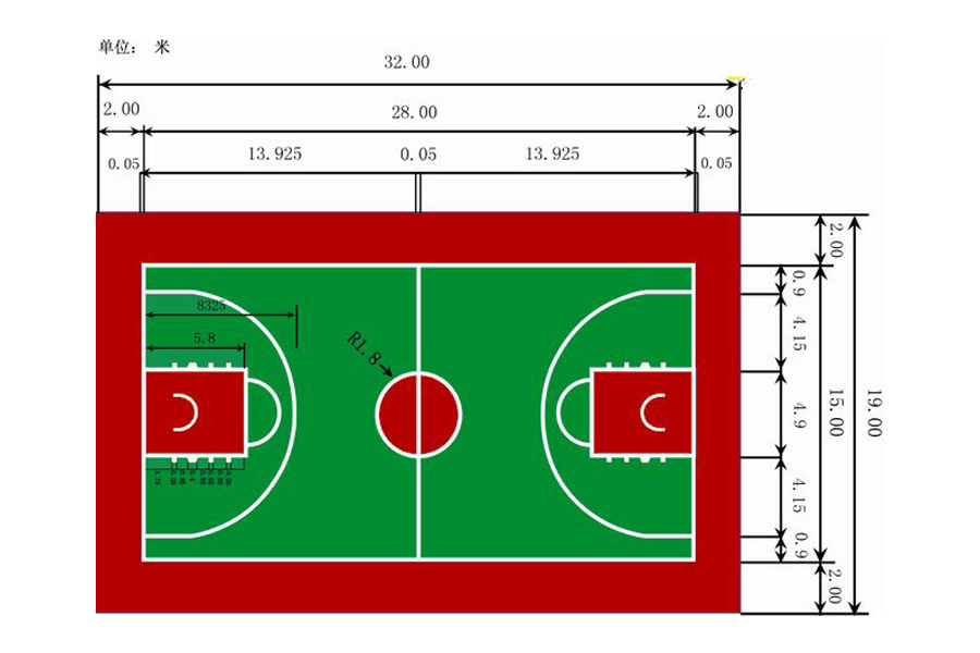 Basketball court Basketball court