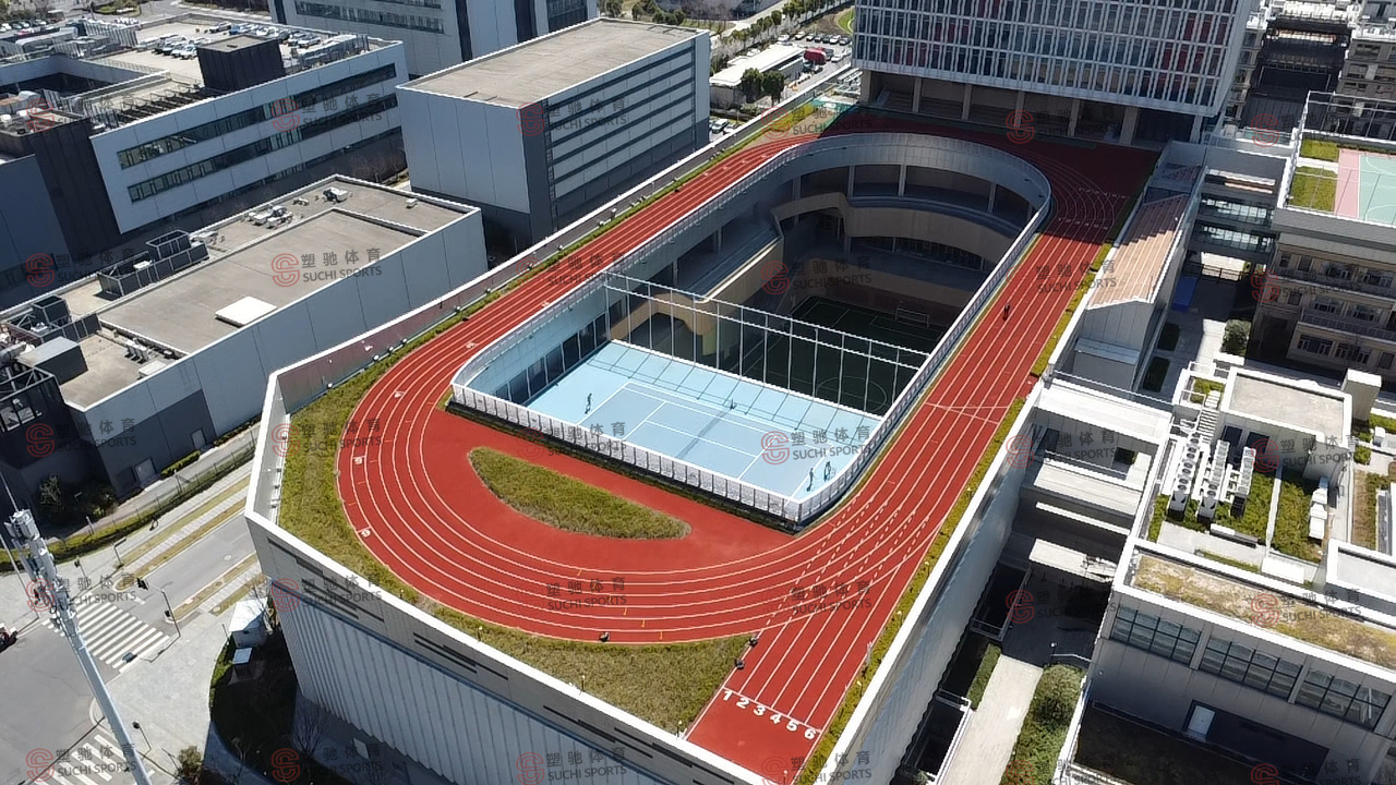 上海市浦东和平学校塑胶跑道