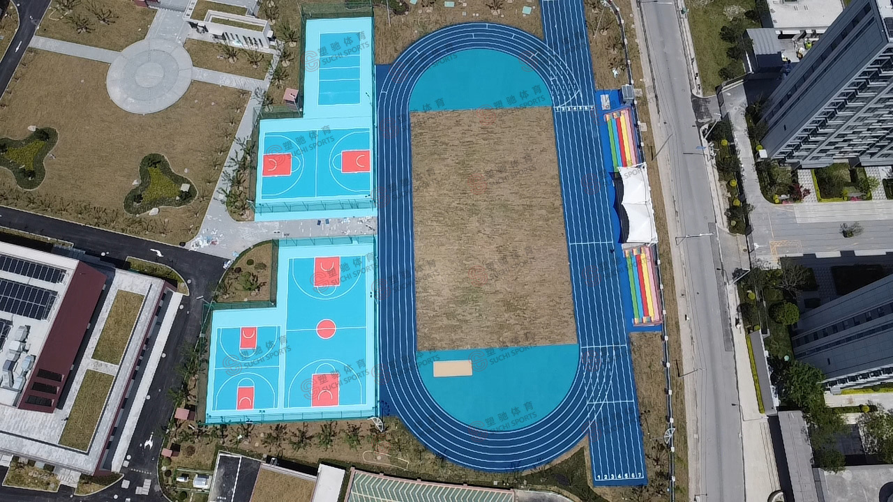 松江区佘山某小学EPDM跑道