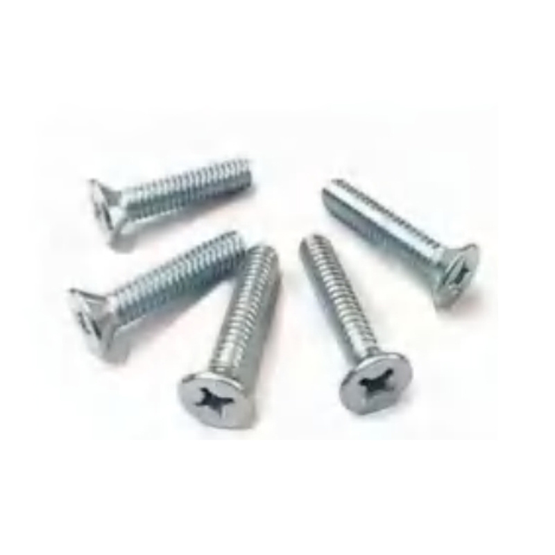 Galvanized countersunk cross screws