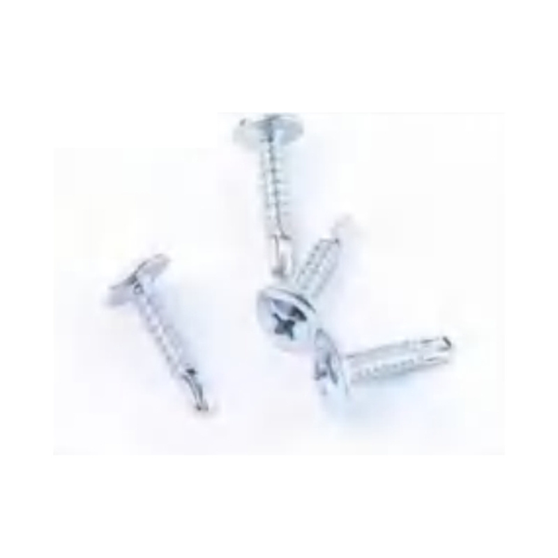 Galvanized cross recessed self-tapping screw