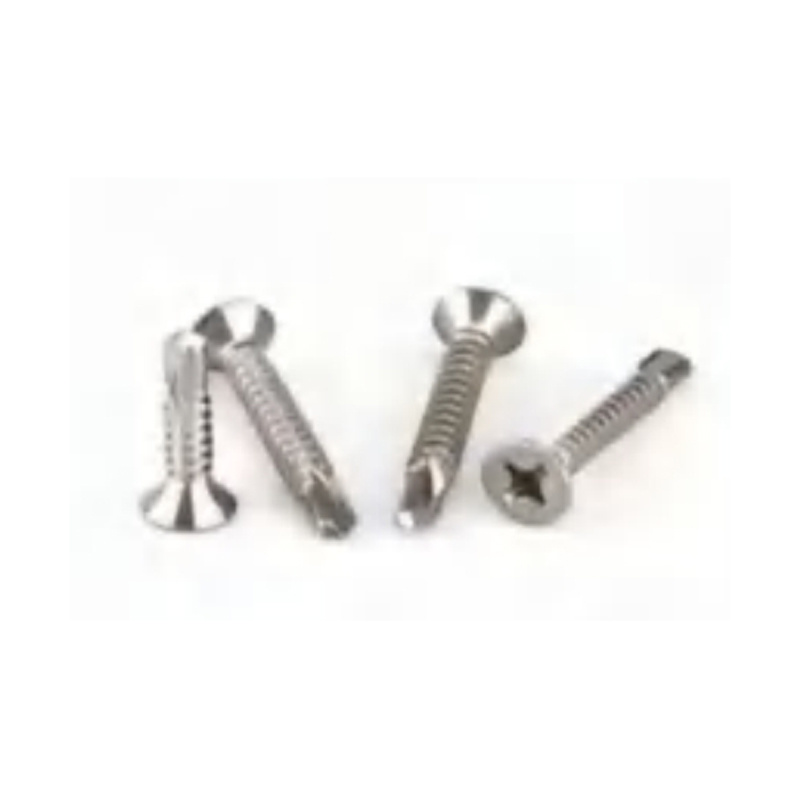 Cross recessed self-tapping screw