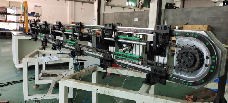 Characteristics of vertical circular guide rail conveyor systems