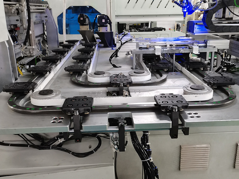 Selection strategy for secondary positioning mechanism of precision circulation line