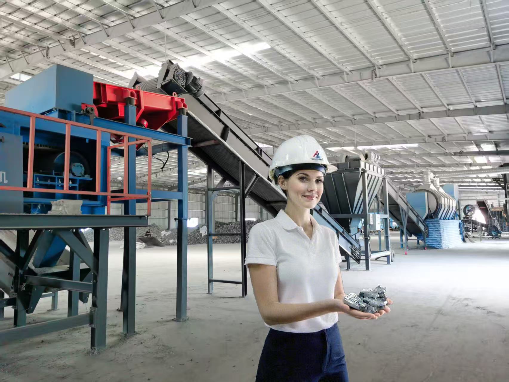 Metal Scrap Recycling Production Line