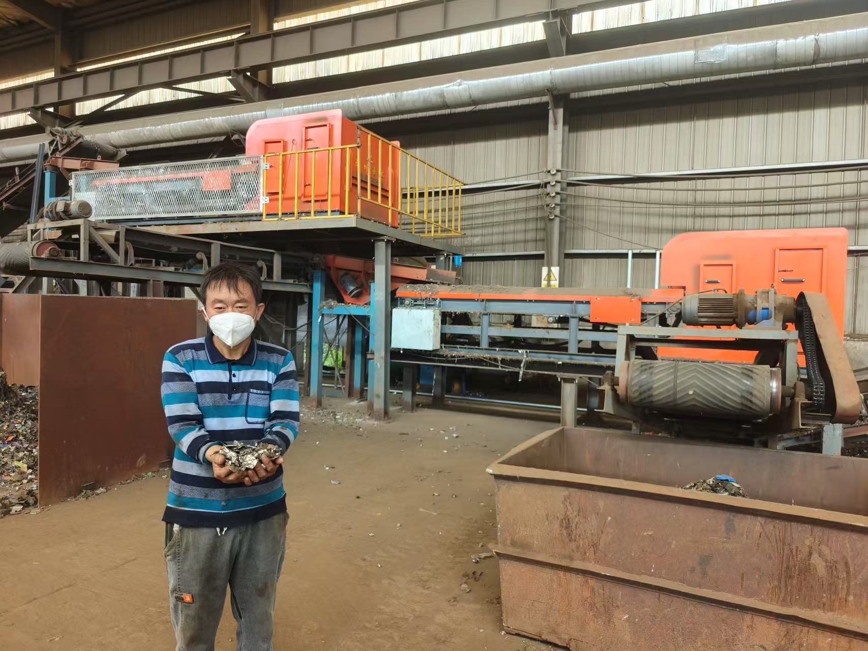 Automotive Shredder Residue (ASR) Huichuan Automotive Shredder Residue Recycling Solution