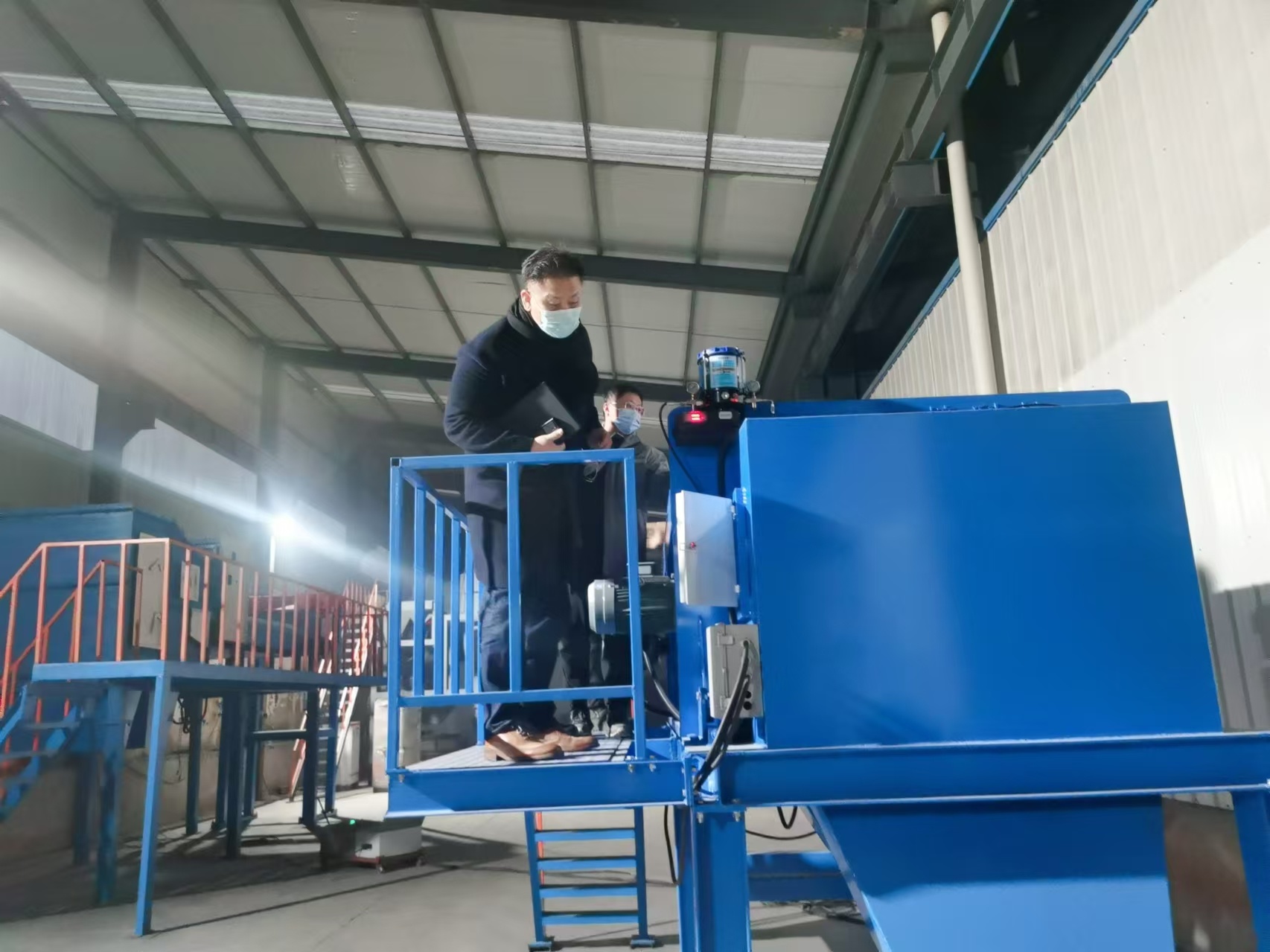 Korea Customer for Checking Our Eddy Current Separator