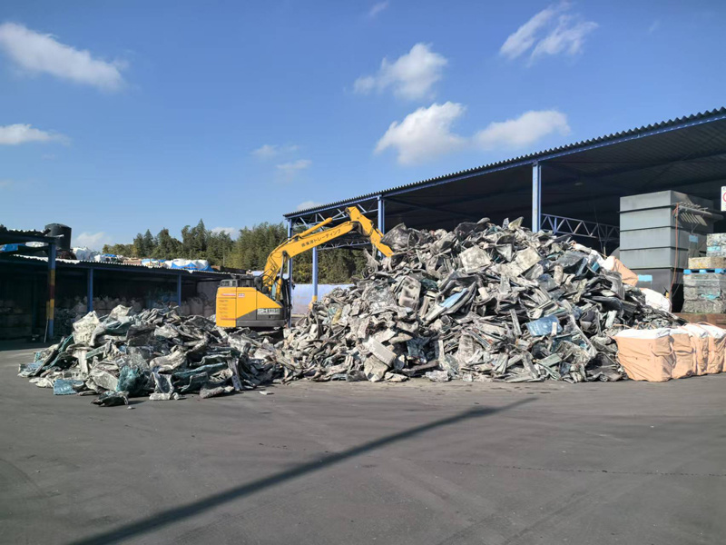 Metal Recycling Production Line in Japan