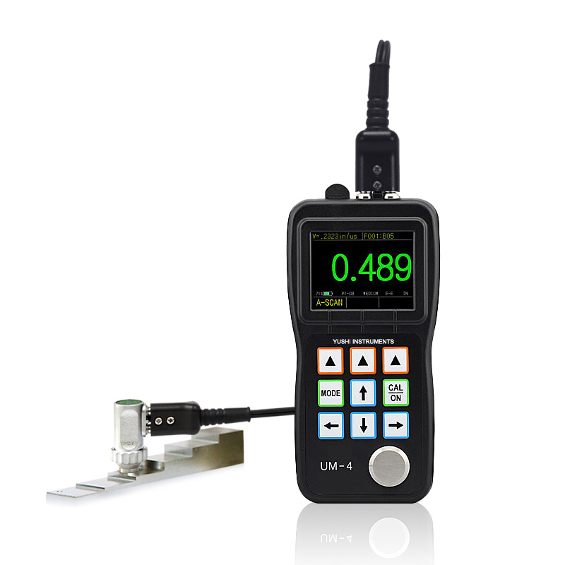 UM-4 Series Color Screen Ultrasonic Thickness Gauge