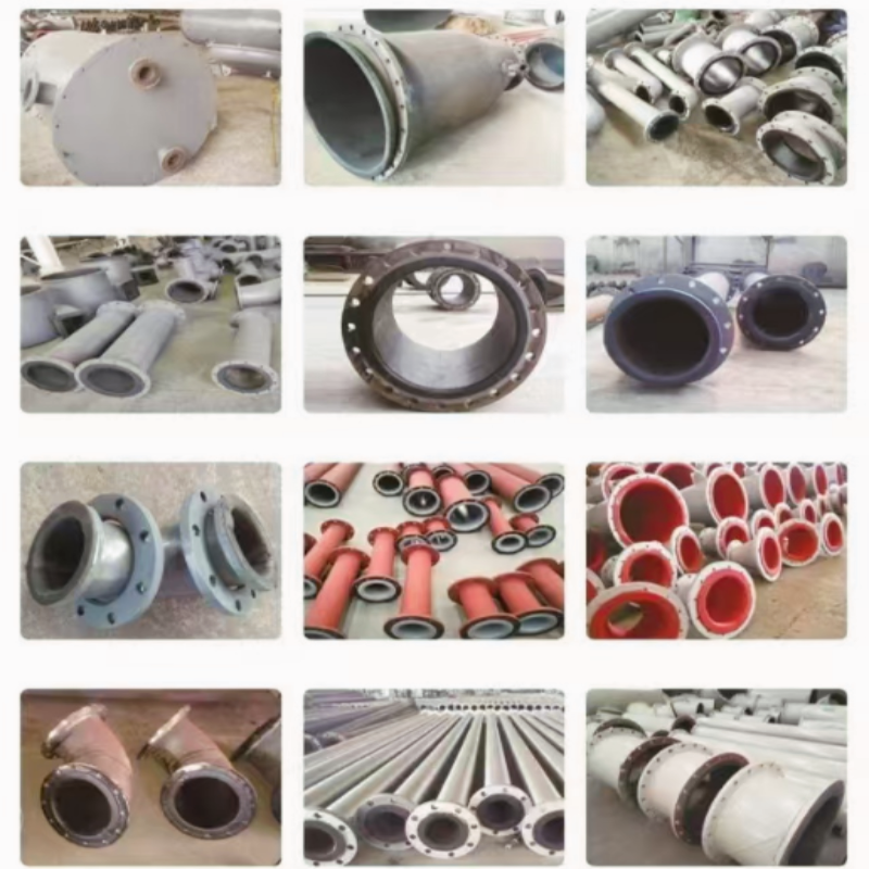 Plastic lined pipe fittings